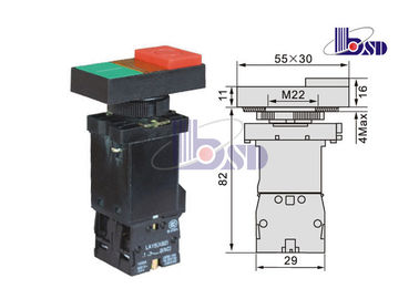 LAY5（XB2）-EW8445 spring return flat button push button swithes